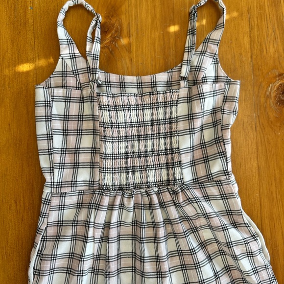 Aeropostale Pink, Black and White Plaid Top - Picture 7 of 9